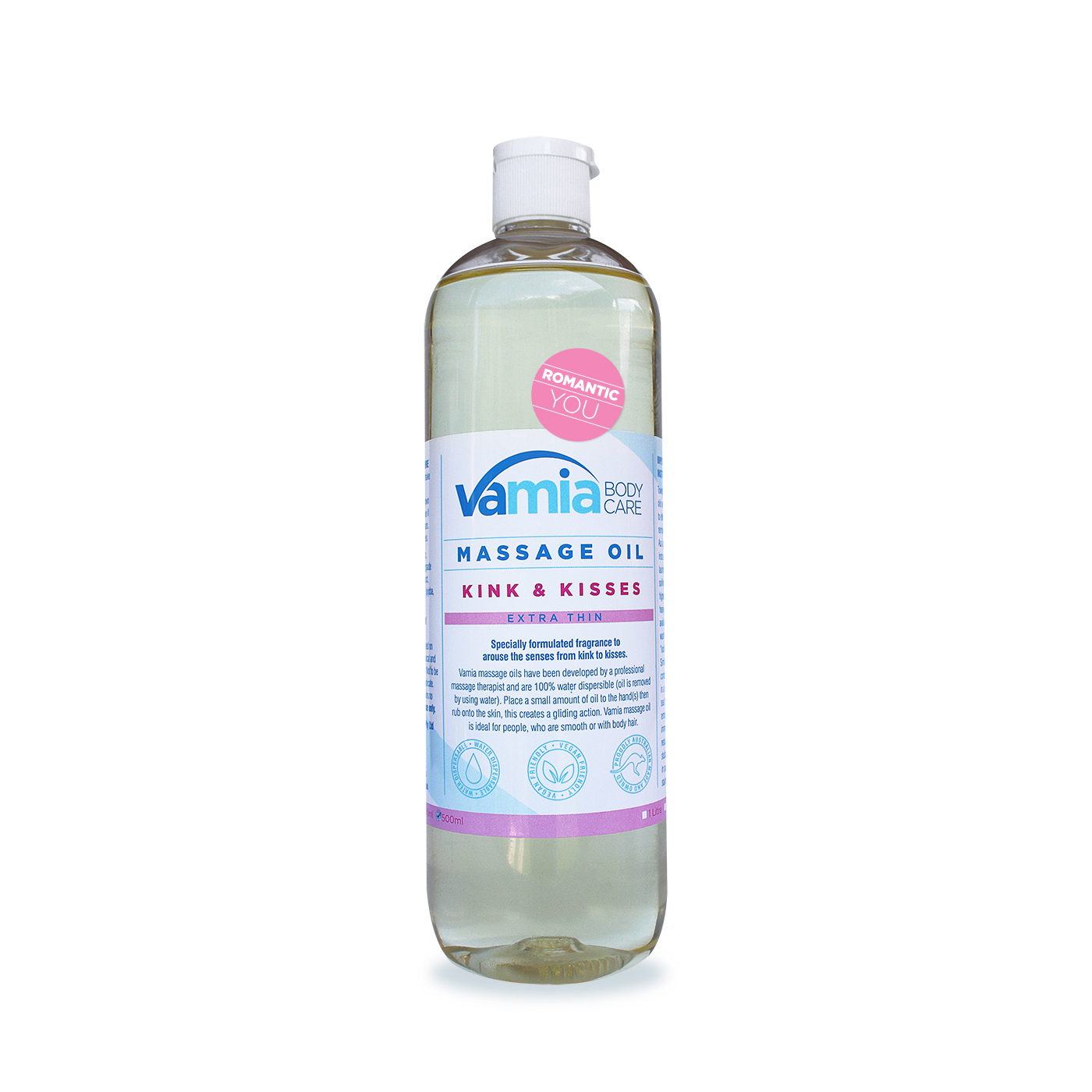 Massage Oil - Romantic You - 500ml