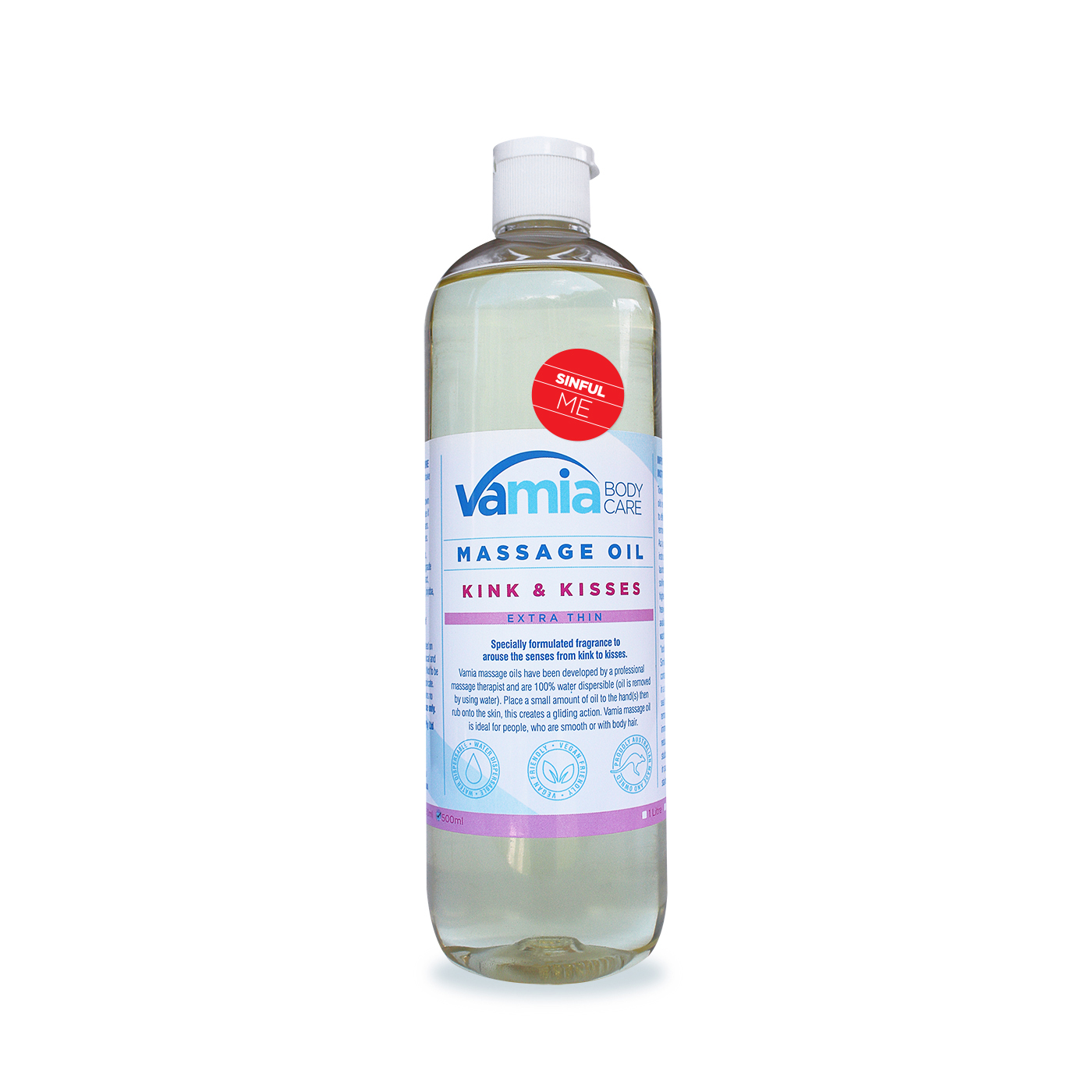 Massage Oil - Sinful Me - 500ml