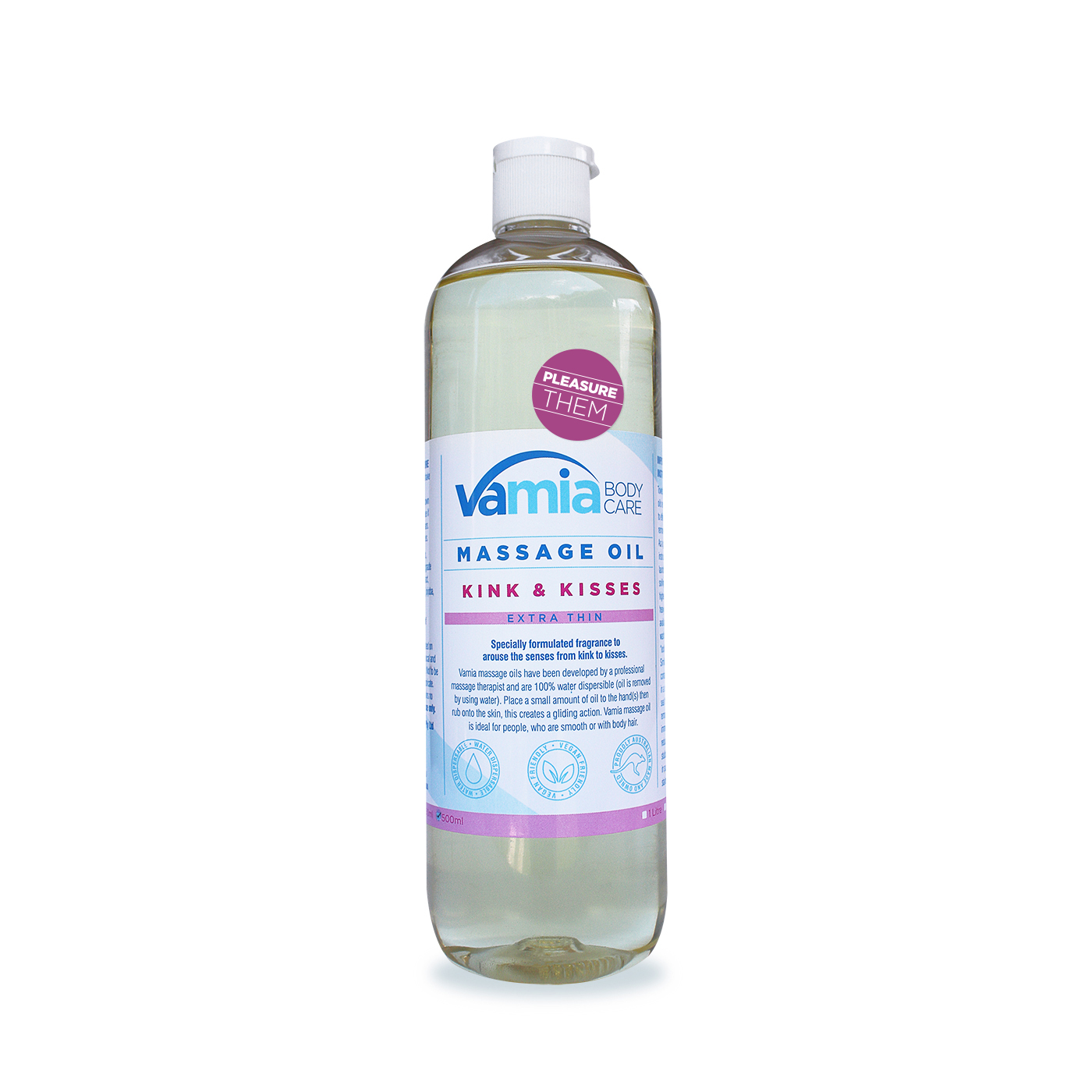 Massage Oil - Pleasure Them - 500ml