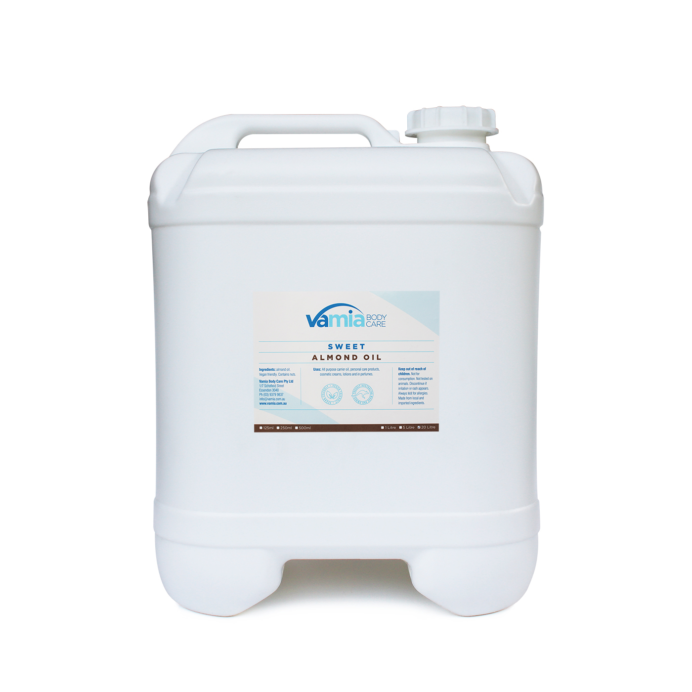Sweet Almond Oil - 20 Litre
